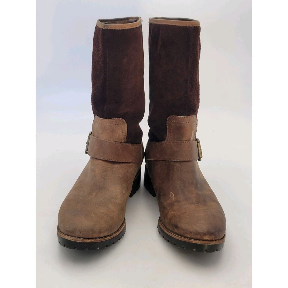 Sperry Top-Sider Brown Suede And Leather Cortland Boot Women’s Size 6